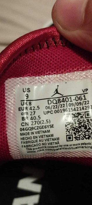 Nike Air Jordan Stay Loyal 2 Branco/Preto