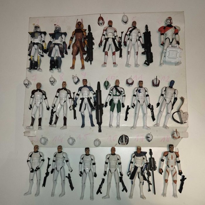 Figurki star wars-clone wars-zestaw 2 figurki