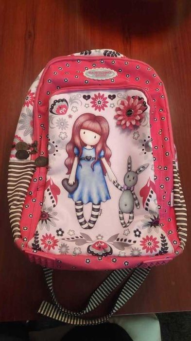 Mochila escolar Santoro Gorjuss 3 compartimentos