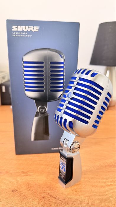 Mikrofon shure super 55 - mikrofon retro Elvis