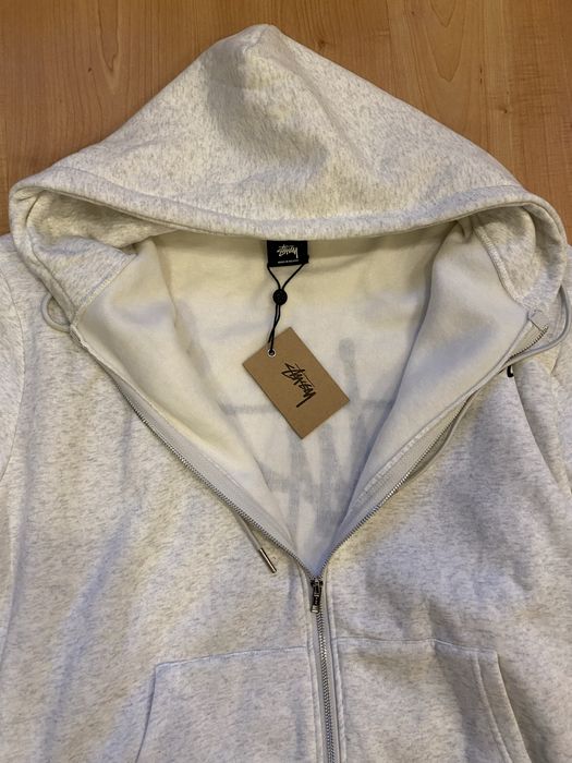 Szara bluza stussy