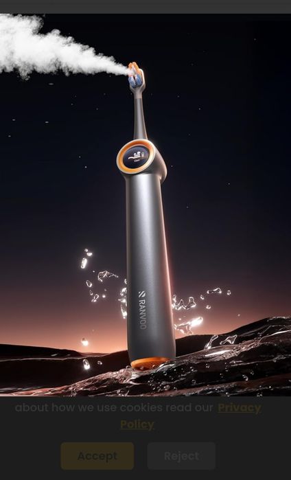 Це електрична зубна щітка RANVOO AirJet PH3.