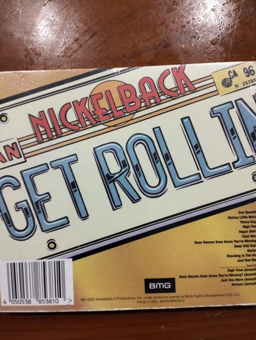 CD Nickelback - Get Rollin'