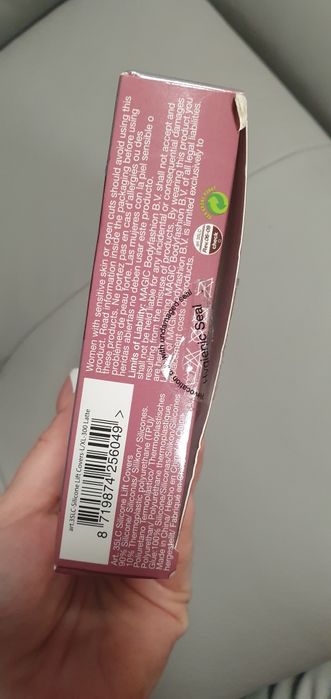 Magic Bodyfashion Przezroczyste silikonowe osłonki unoszące piersiL/xl