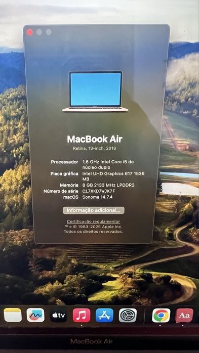 Macbook Air 13” Rose Gold