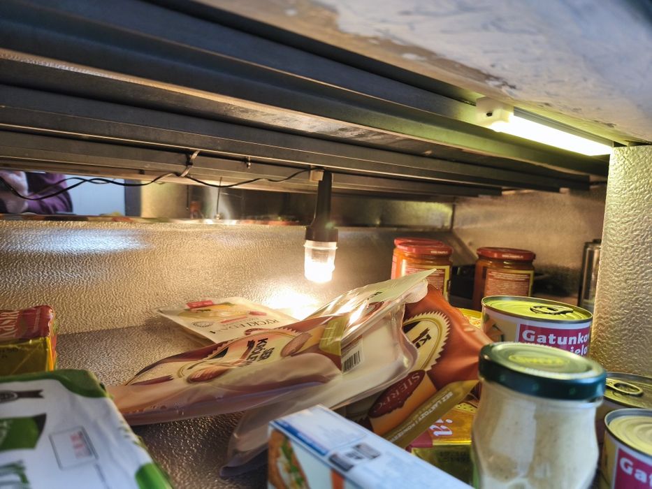 Witryna chłodnicza lada chłodnicza gablota Cold GL 90 sze 124