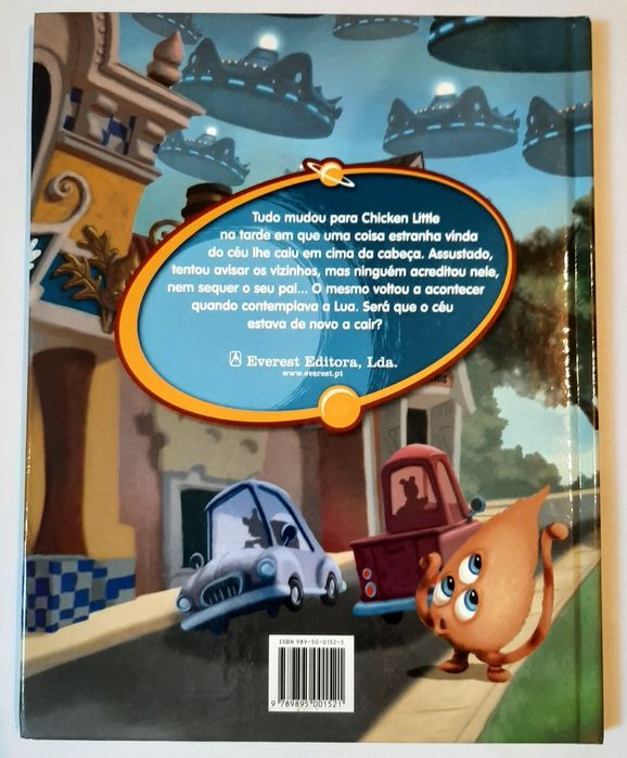 Livro Chicken Litle - Disney