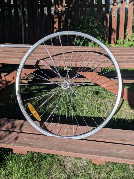 Koło przednie 28 cali Shimano Alivio Alesa Columbia Retro MTB