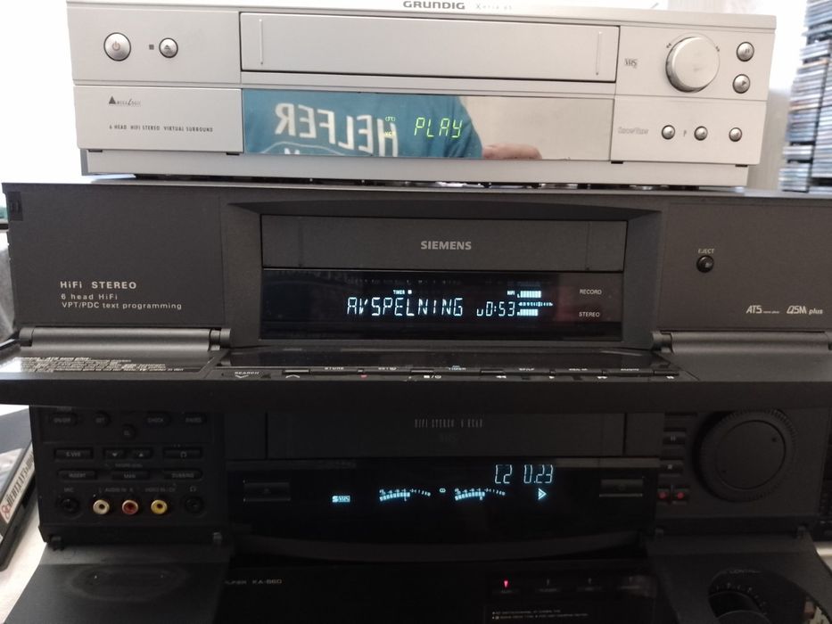 Видеомагнитофоны стерео