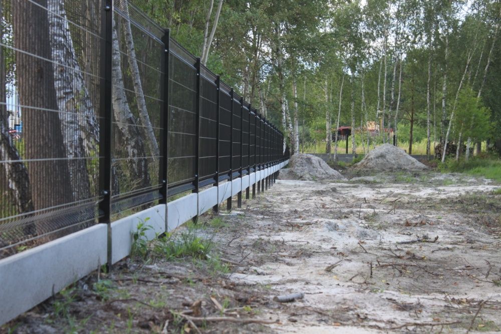 Ogrodzenie panelowe Panele ogrodzeniowe 52zł/mb brutto BRZOSTEK