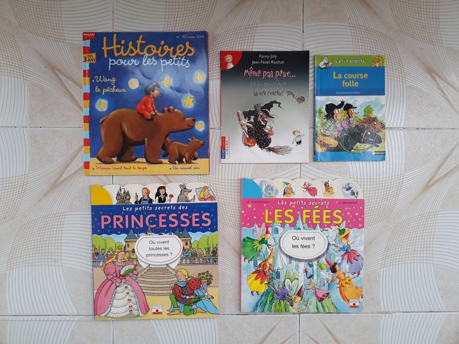 Livros infantis em francês