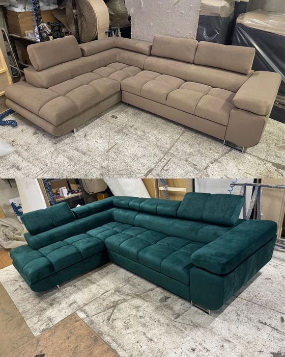 Naroznik Rogowka Berlin 3 Rozmiary 4 Tkaniny Nowosc Pikowany