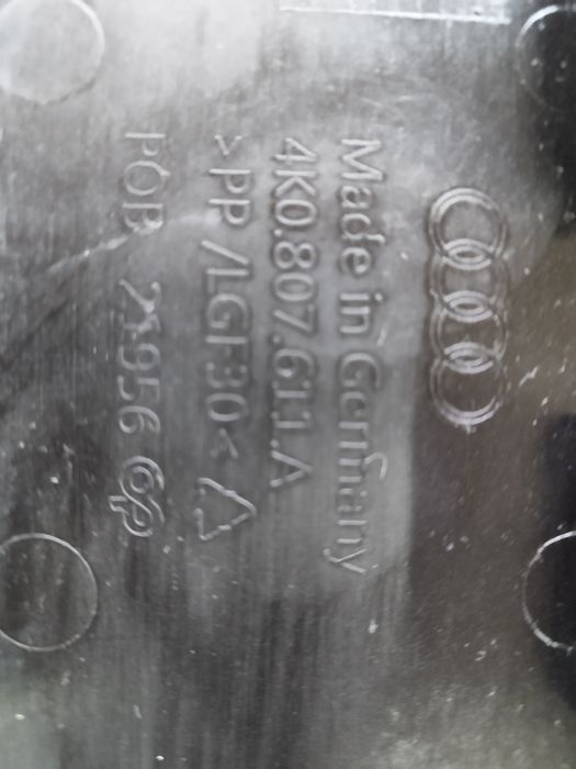 płyta pod zderzak audi A6 c8 s line