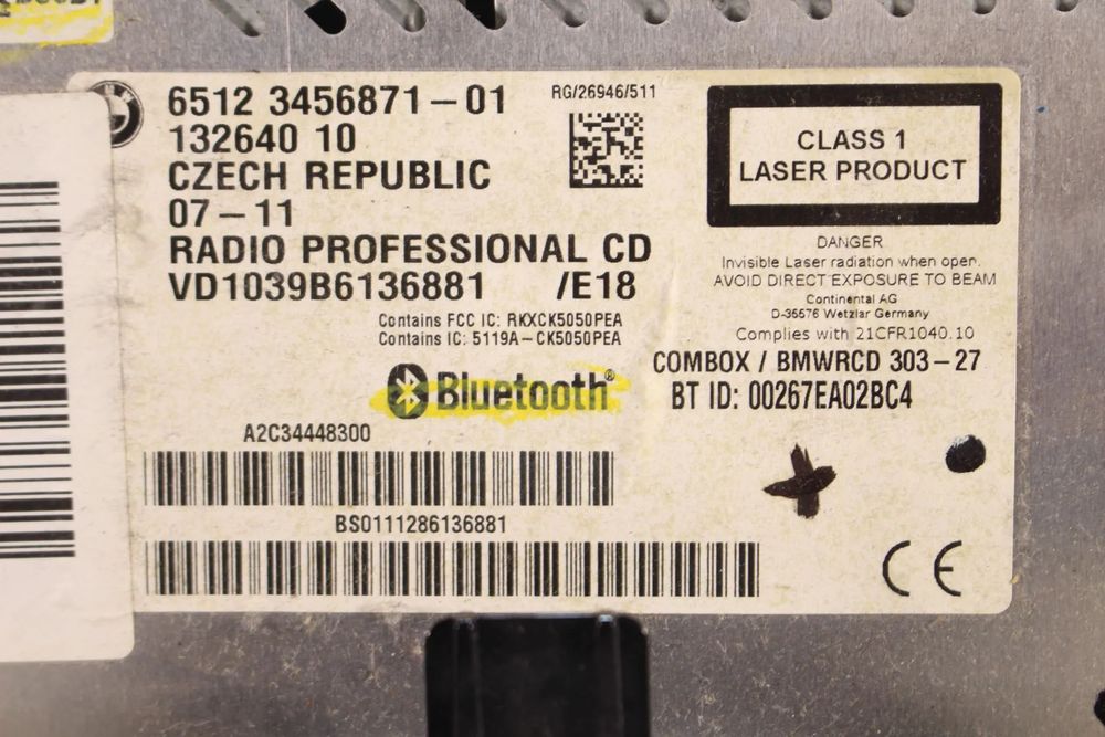 Rádio / auto-rádio MINI Mini (R56)
