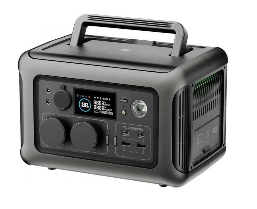 Зарядна станція Allpowers R600 299Wh 600W. Нова. Гарантія!