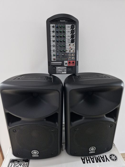 Sprzedam yamaha tyros 5 z całym zestawem widocznym na zdjeciu