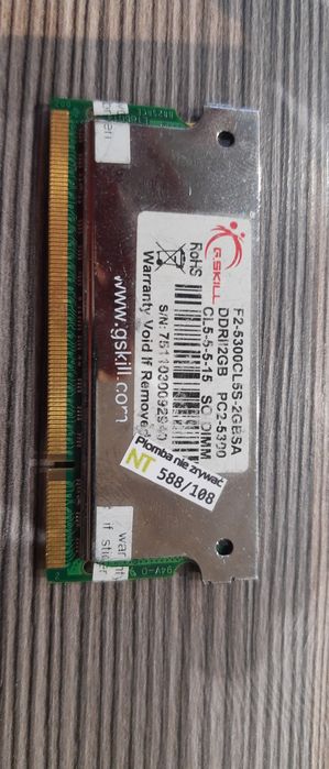 Pamięć RAM  DDR2 2GB