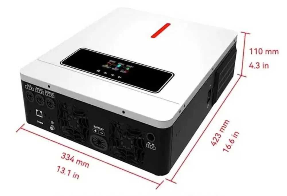 Сонячний гібридний інвертор 6.2 кВт 48V