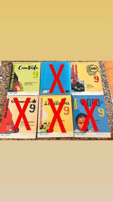 Cadernos de atividade 9ano