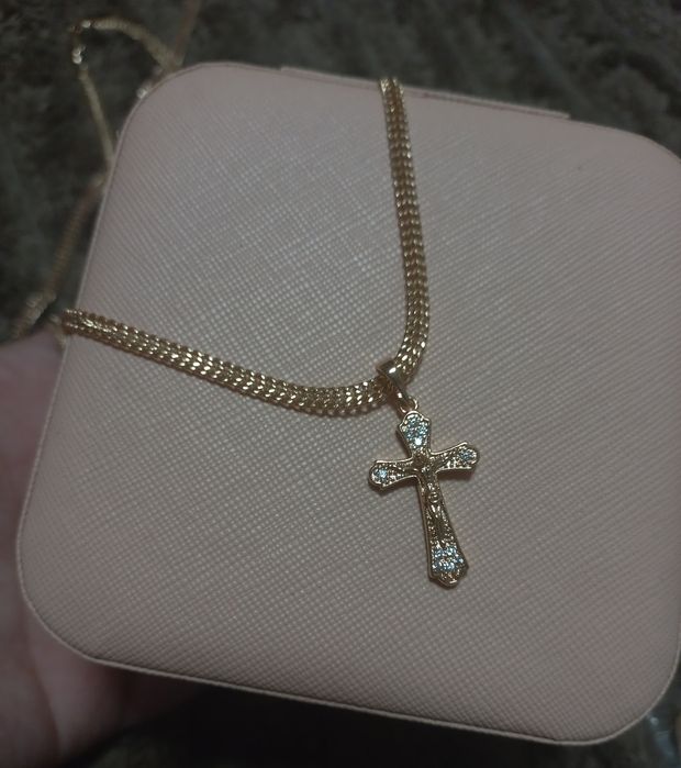 Комплект прикрас з медичного золота