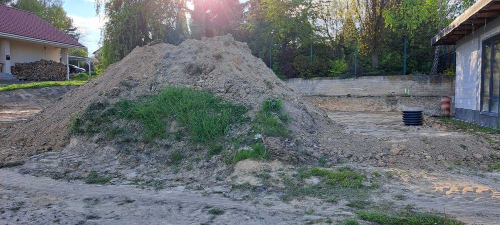Ziemia/glina na podniesienie terenu - za darmo