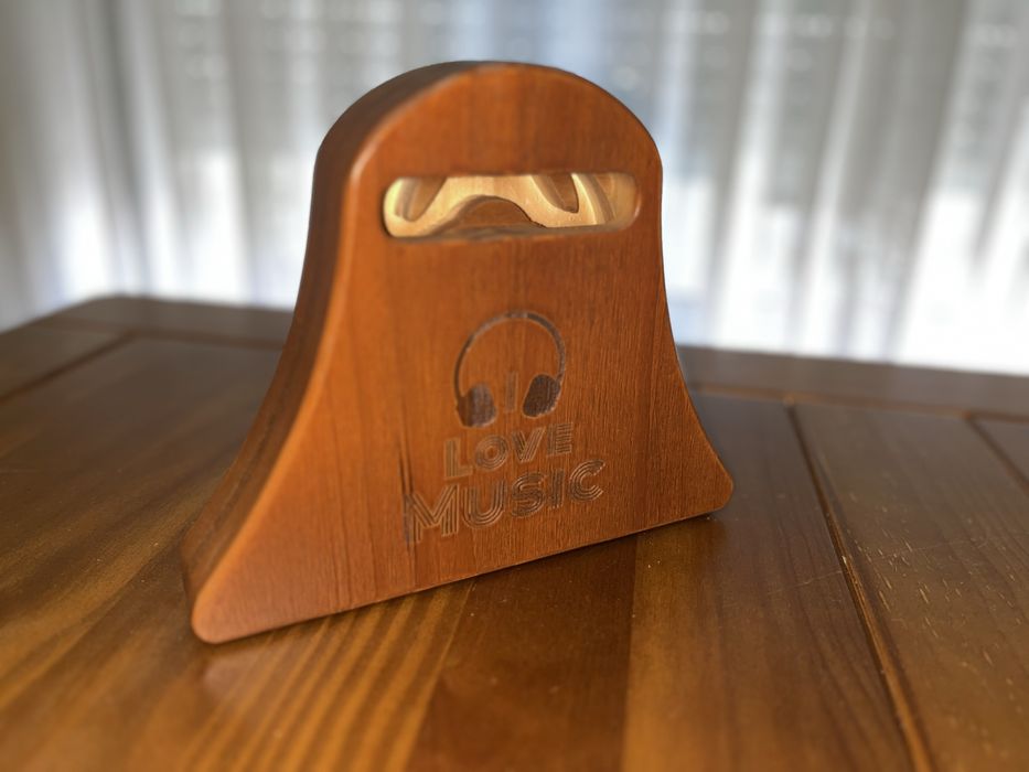 "Coluna" em madeira, amplificador passivo! (oferta Transporte)