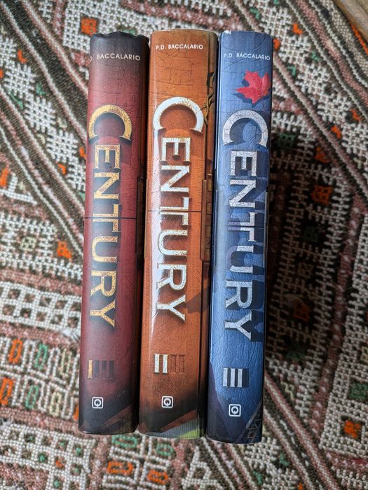 Livros Century de P.D. Baccalario