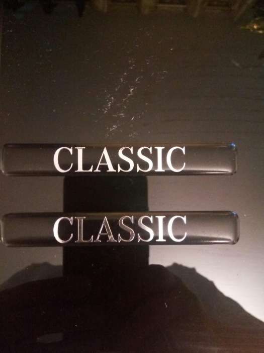 Mola traseira classe A W168/W169 e autocolantes classic mercedes
