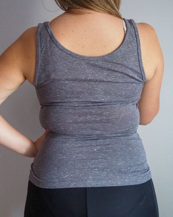 Szary top/bokserka Clockhouse rozm. M