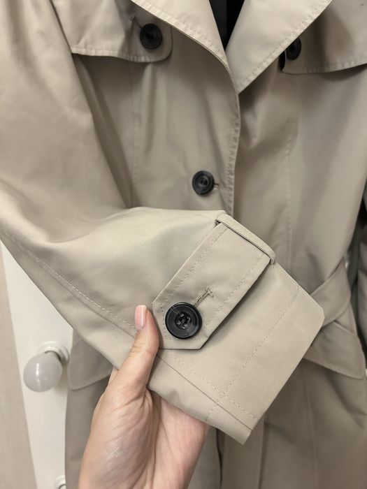 Бежевий тренч Marks&Spencer xs