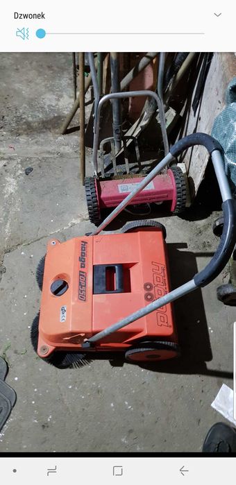 Zamiatarka reczna do lisci Firmy Hagaa top 550