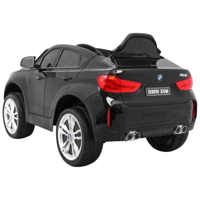 BMW X6M JJ2199 12V Preto Com Licença – Carro Elétrico para Crianças
