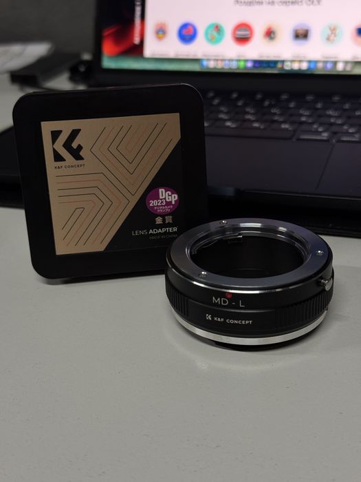 Перехідник Minolta MD - L ( Panasonic LUMIX L mount)