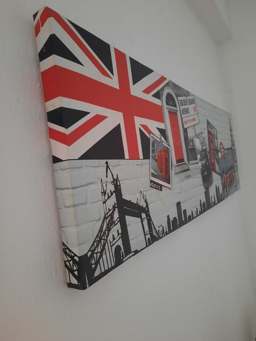 Quadro decorativo London College