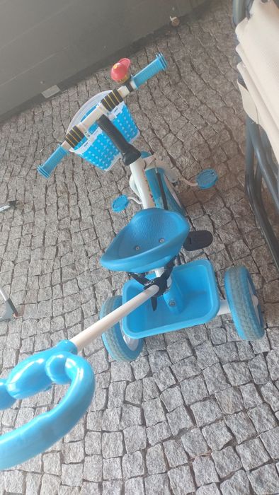 Rowerek 3 kołowy dla dziecka 2-3 latka, pchacz jeździk