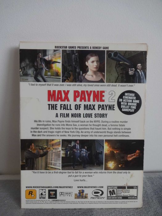 Max Payne 2: The Fall of Max Payne Wydanie Specjalne USA na PC