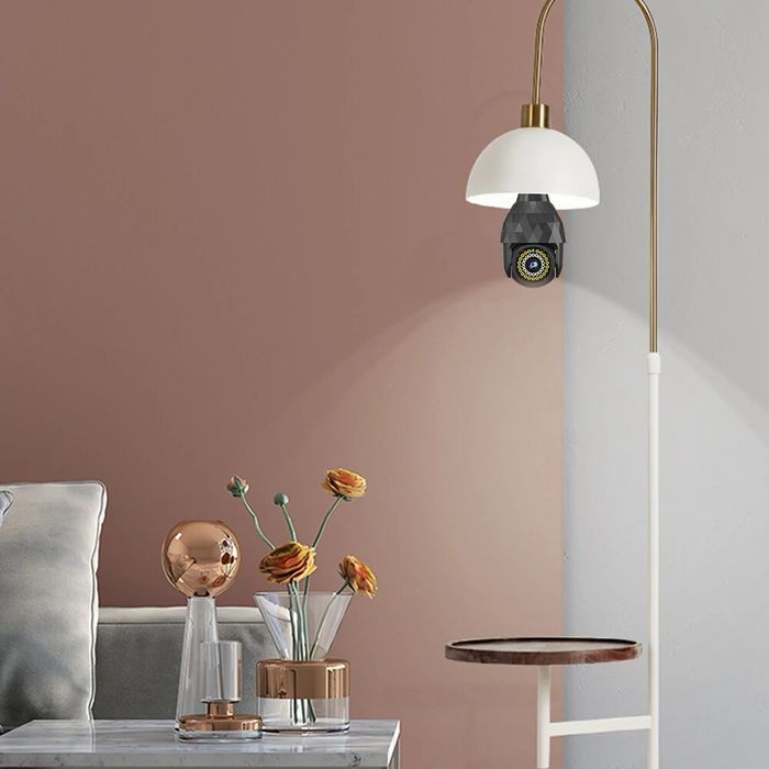 Câmera segurança com 39 luzes, WIFI HD 1080P liga