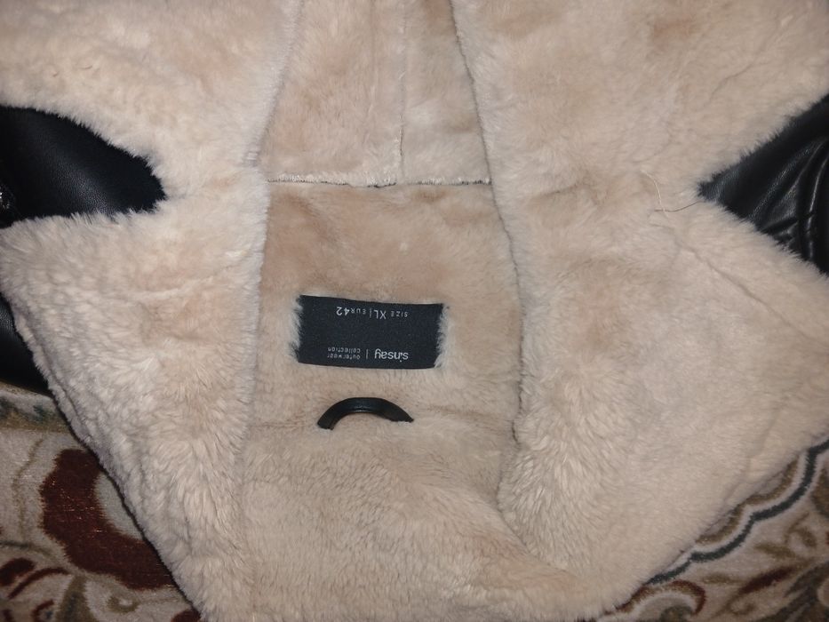 Кожанка кожуха з мехом зимня ХЛ