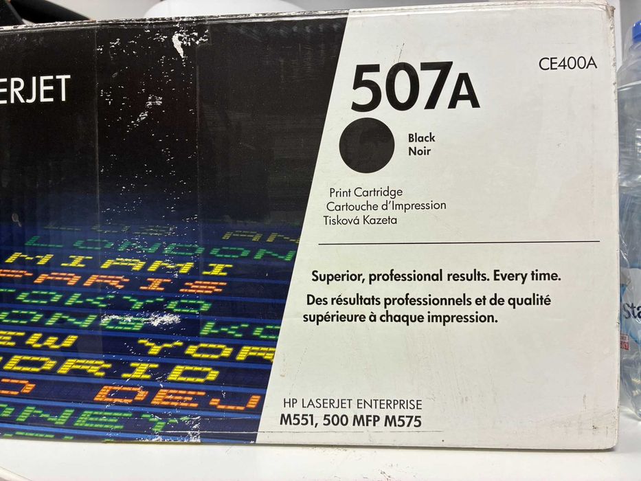 Toner HP 507a CE400A Oryginalny