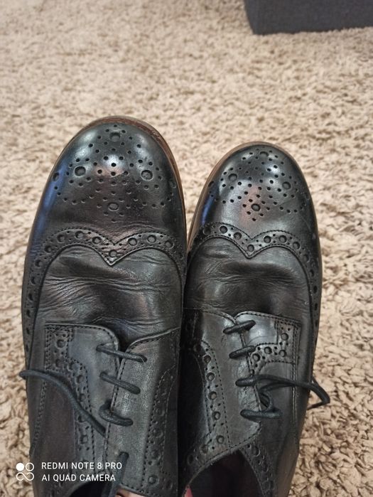 Туфли, ботинки, кожа, Zara men,