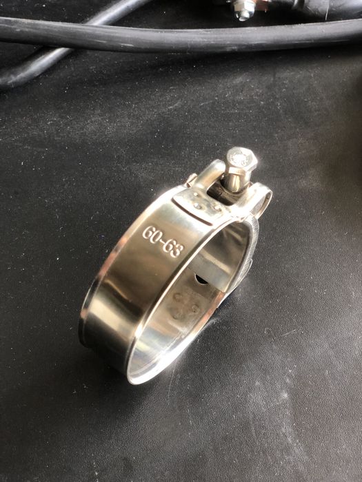 Хомут нержавіючий 60х63 мм силовий А2