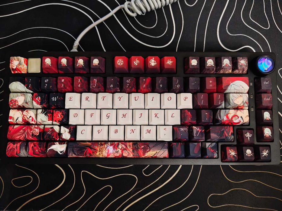 Кастом клавиатура LEOBOG Hi75C (аналог Rainy75) на свитчах Raptor MX.