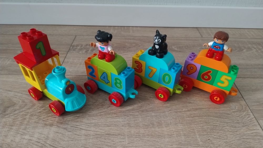 Лего дупло поезд оригинал