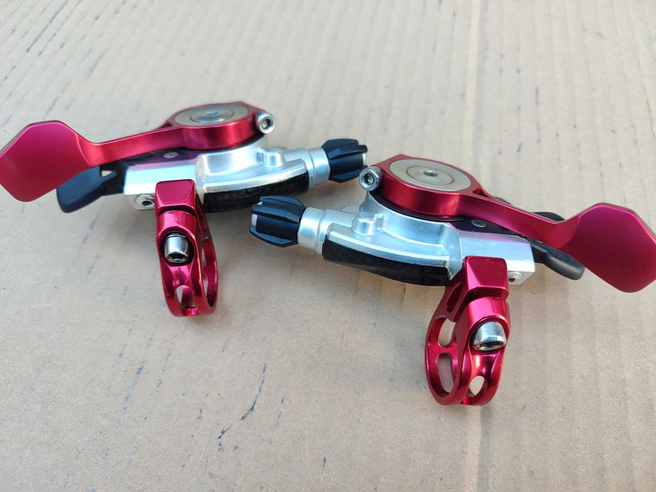 Manetki SRAM X.0 Trigger Carbon 3x9spd. Sram X0 XO X.O RED