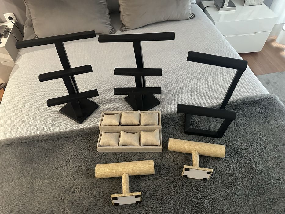 Conjunto de Expositores para Acessórios (Como Novos)