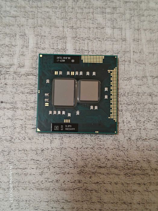 Procesor Intel Core i7-620M 2.67GHz Boost 3.33GHz 35W Socket G1