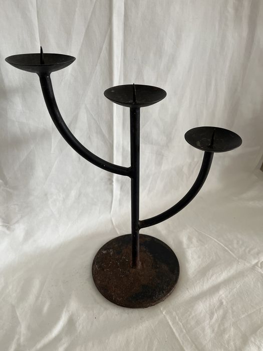 1 Castiçal Ferro (3 lumes)