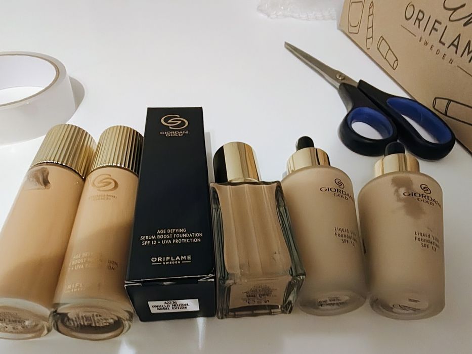 Podkłady Oriflame porcelana