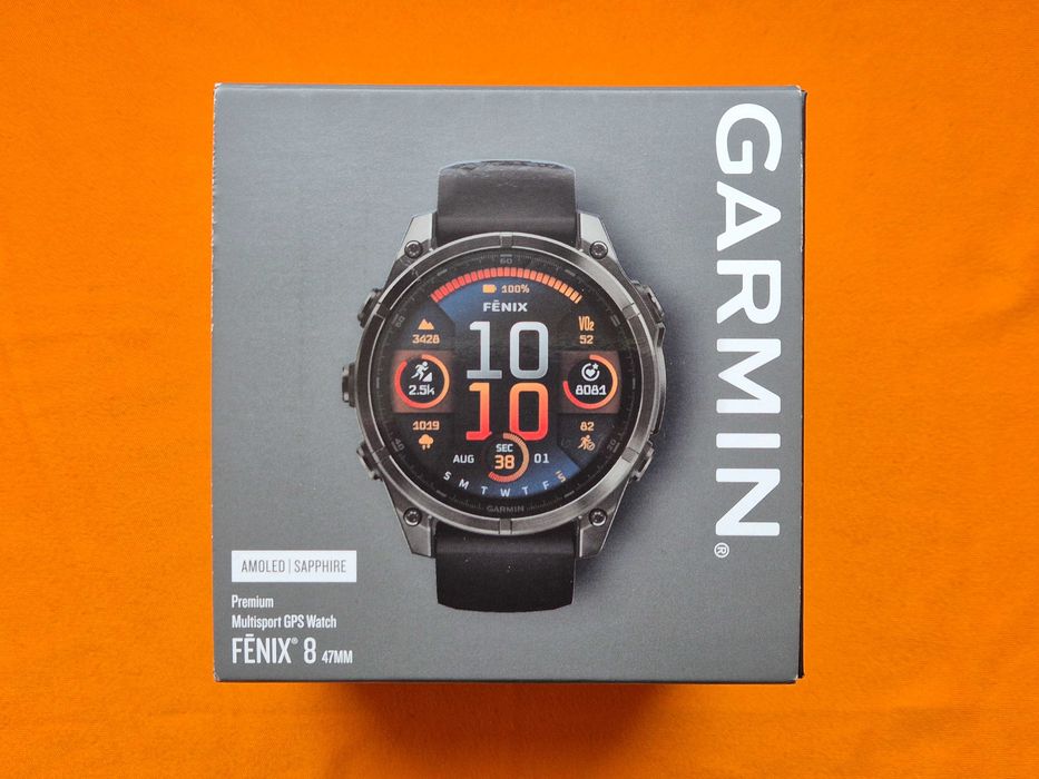 Годинник Garmin Fenix 8 47mm Amoled Sapphire (010-02904-21)