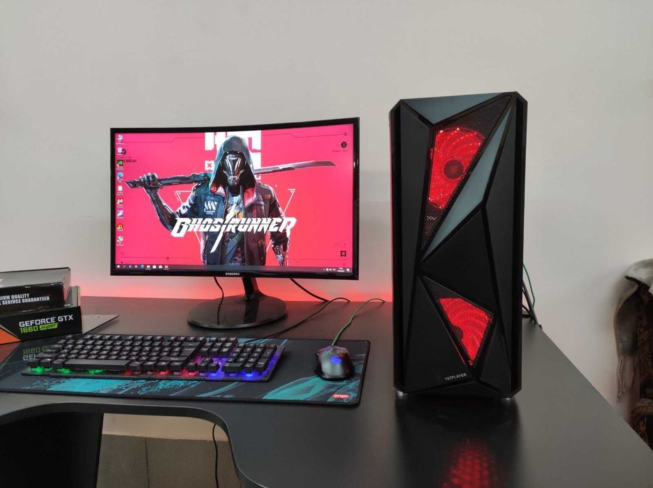 Игровой Компютер ПК i7, GTX 1660 Super 6GB GDDR6, 16GB RAM, SSD 512GB